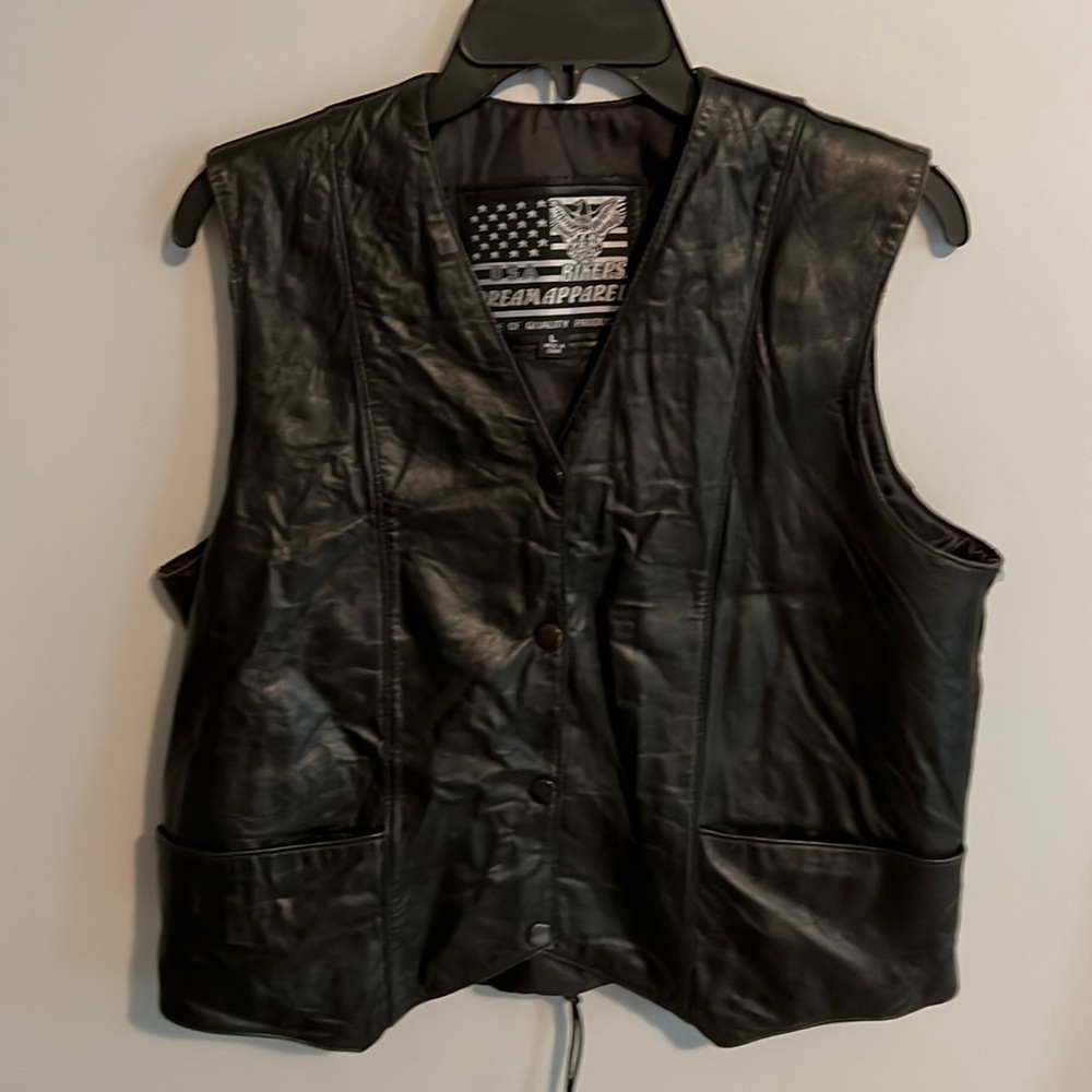 Leather Vest